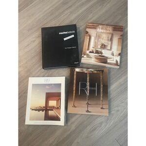 Roche Bobois 50 Years of Design & Restoration Hardware RH Interiors Books Lot 4